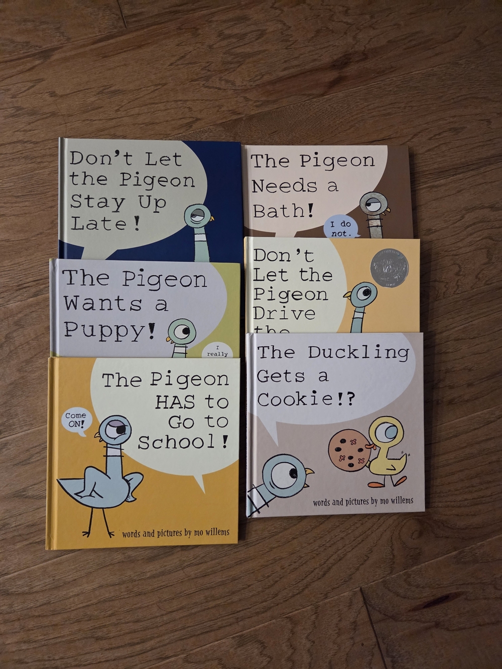Pigeon Book Set By Mo Willems